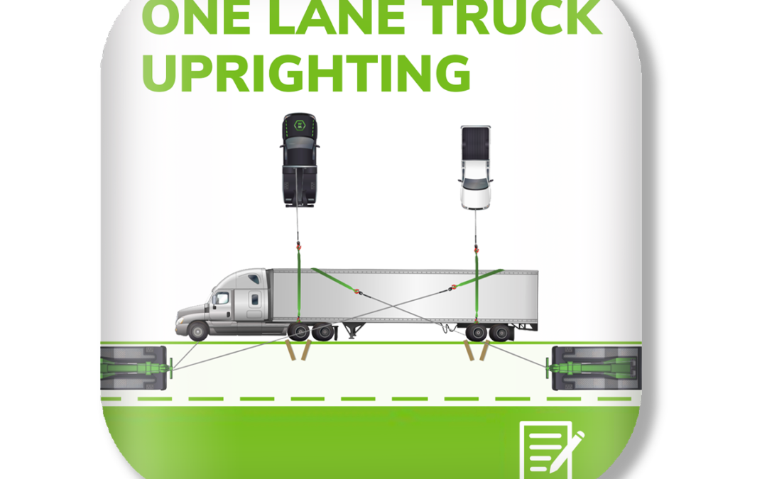 One Lane Truck Uprighting