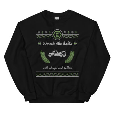 Wreck the Halls Crew Neck Sweatshirt